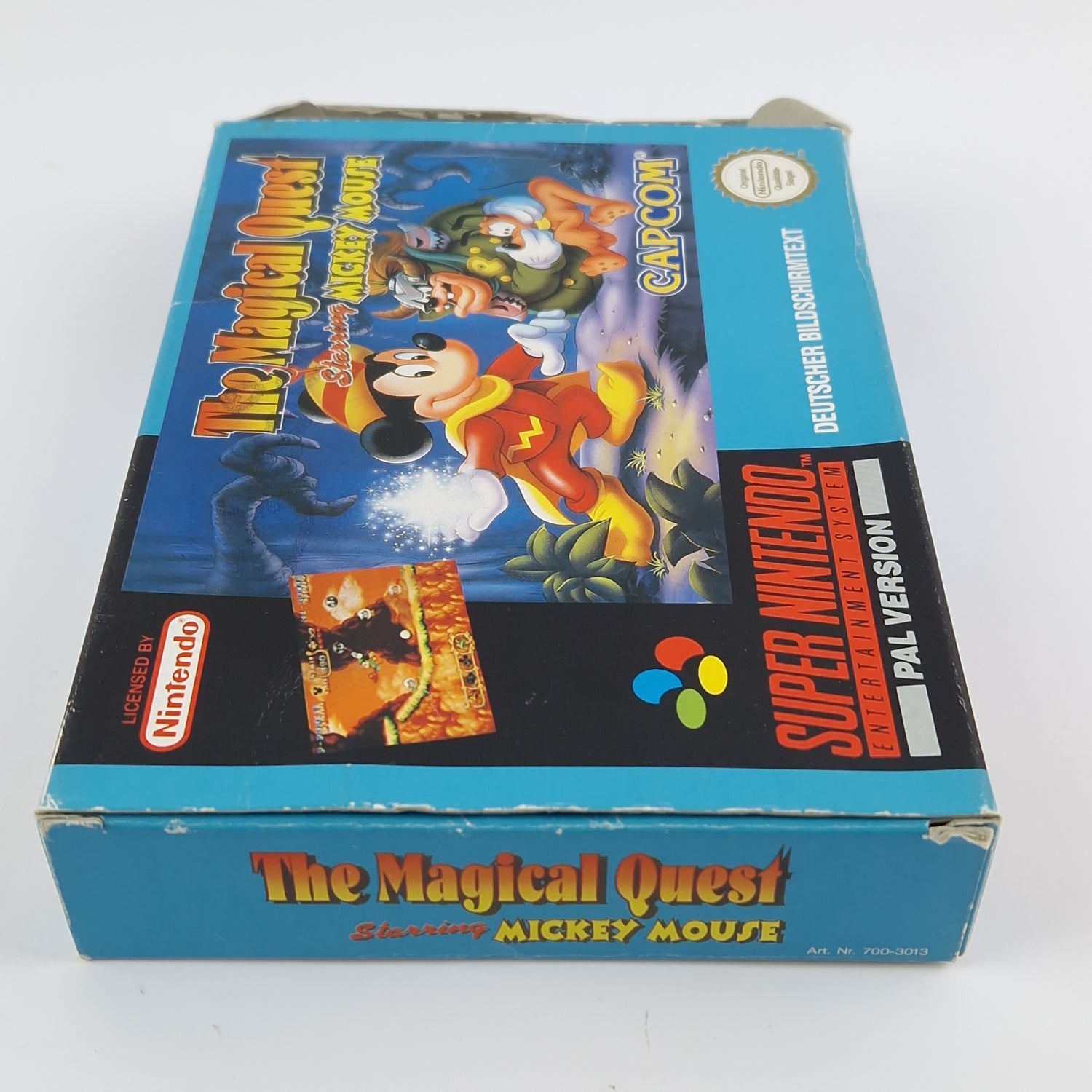 Super Nintendo Spiel : The Magical Quest starring Mickey Mouse - OVP SNES PAL
