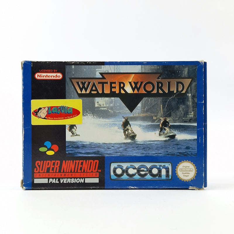 Super Nintendo Spiel : Water World -  OVP & Anleitung PAL | SNES Waterworld