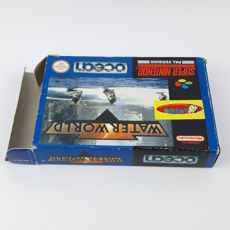 Super Nintendo Spiel : Water World -  OVP & Anleitung PAL | SNES Waterworld