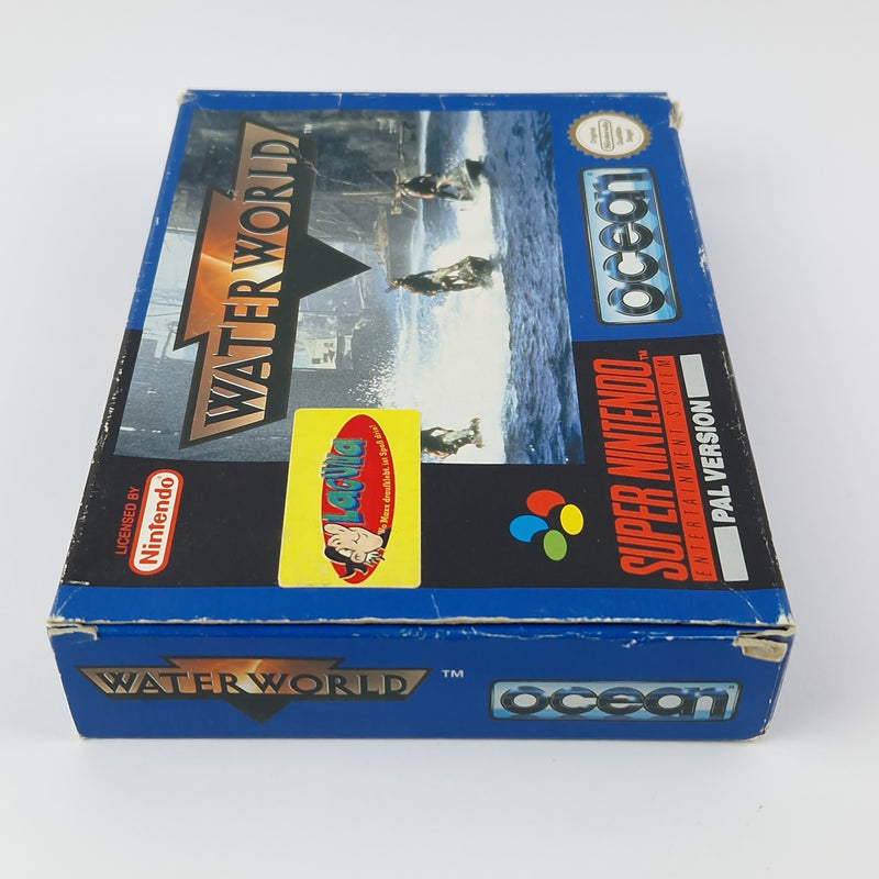 Super Nintendo Spiel : Water World -  OVP & Anleitung PAL | SNES Waterworld