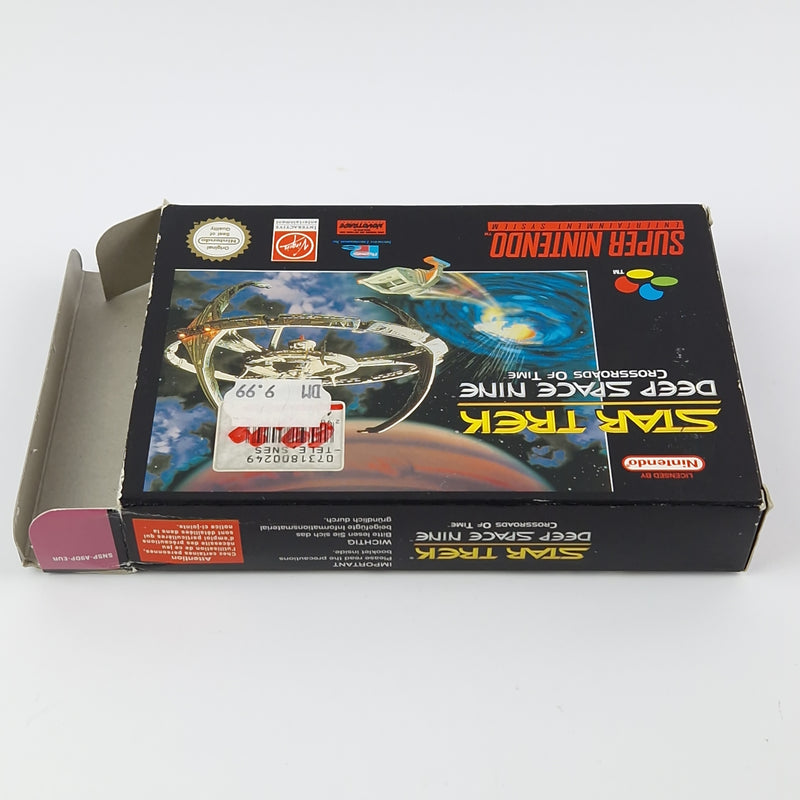 Super Nintendo Spiel : Star Trek Deep Space Nine  - OVP & Anleitung PAL | SNES