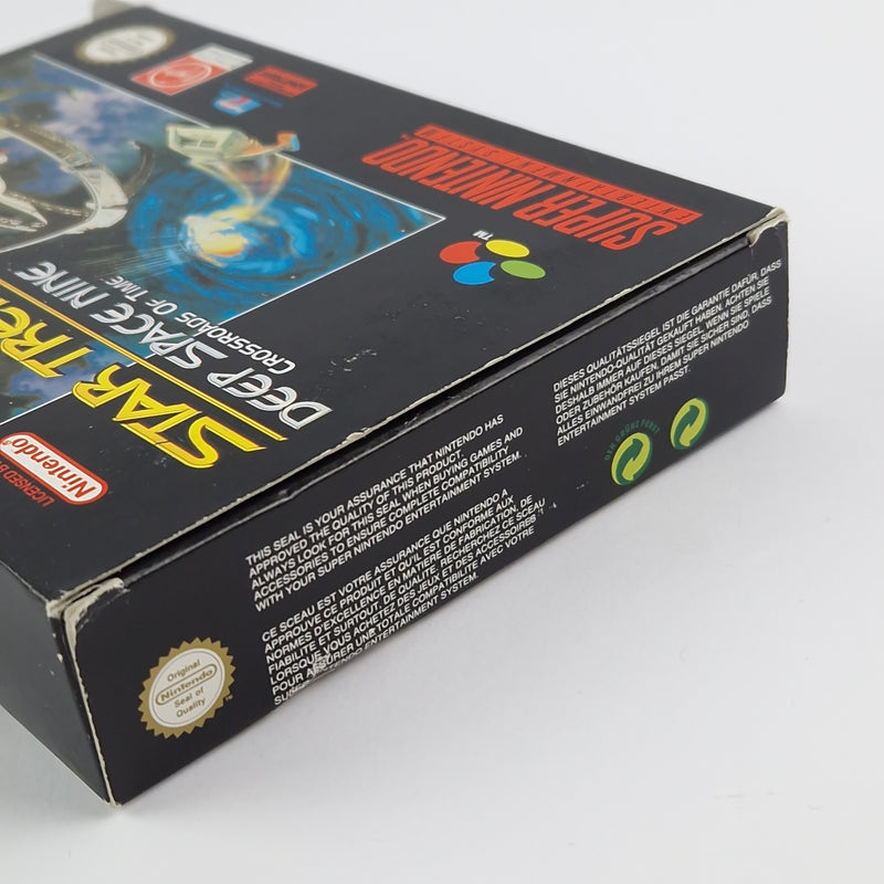 Super Nintendo Spiel : Star Trek Deep Space Nine  - OVP & Anleitung PAL | SNES
