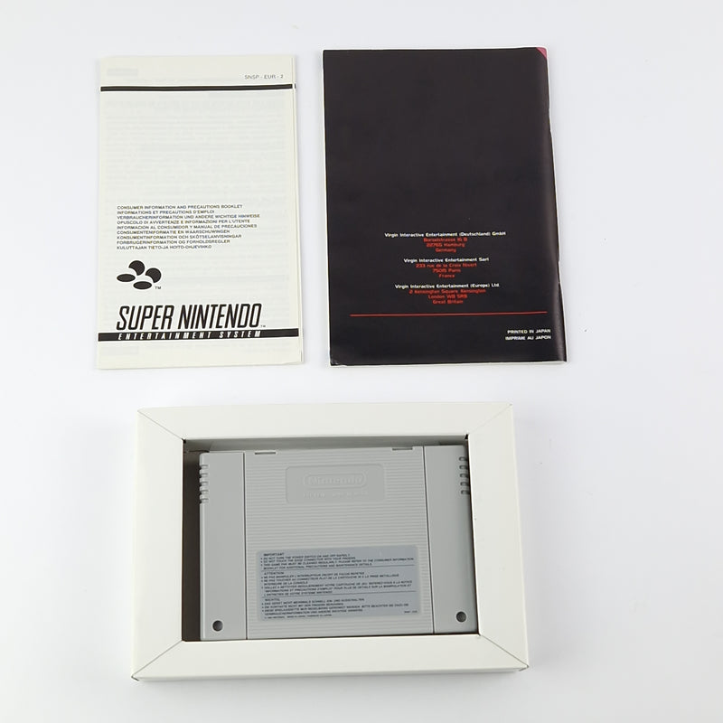 Super Nintendo Spiel : Star Trek Deep Space Nine  - OVP & Anleitung PAL | SNES