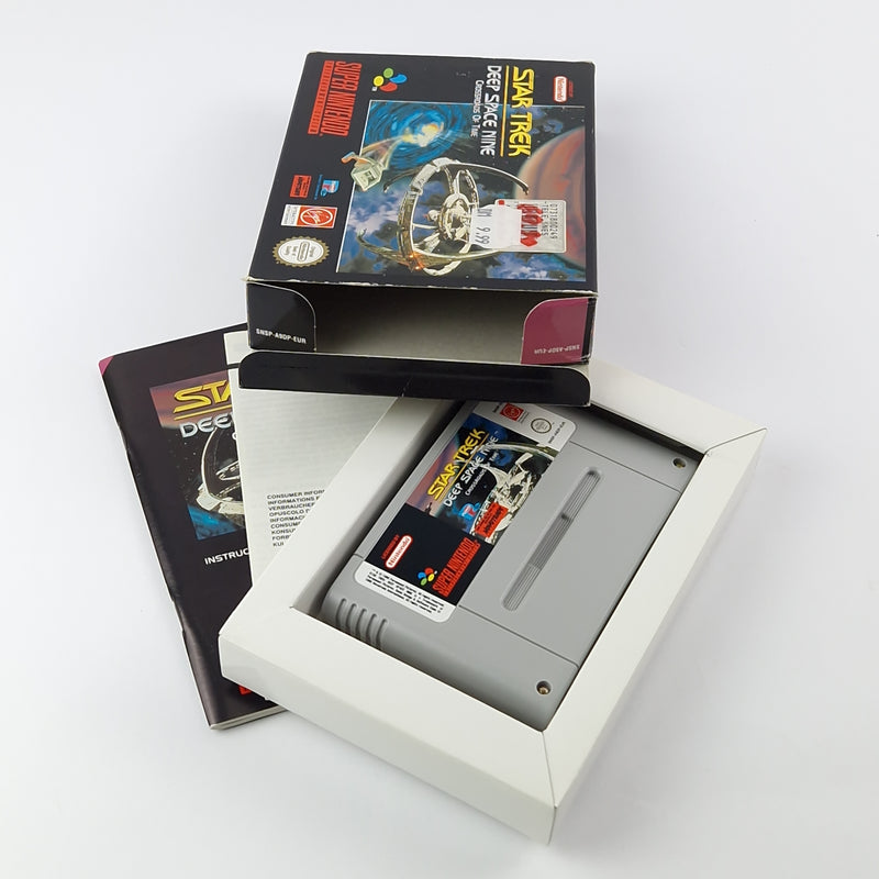 Super Nintendo Spiel : Star Trek Deep Space Nine  - OVP & Anleitung PAL | SNES