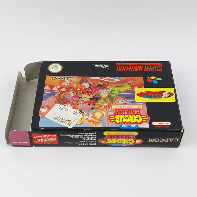 Super Nintendo Spiel : The Great Circus Mystery starring Mickey Mouse - SNES OVP