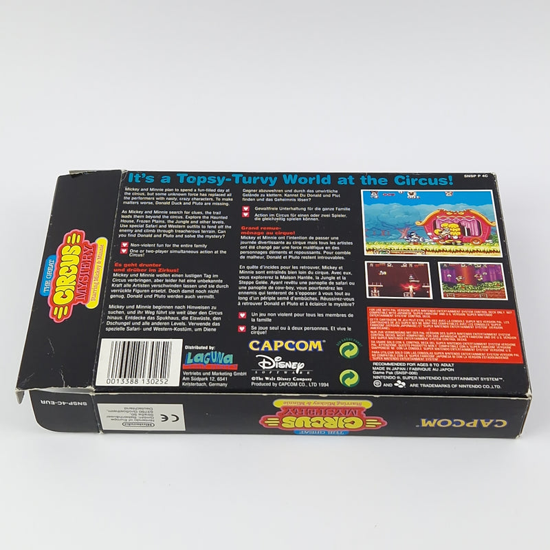 Super Nintendo Spiel : The Great Circus Mystery starring Mickey Mouse - SNES OVP