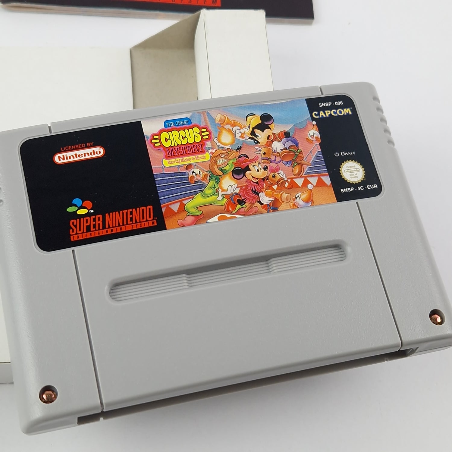 Super Nintendo Spiel : The Great Circus Mystery starring Mickey Mouse - SNES OVP