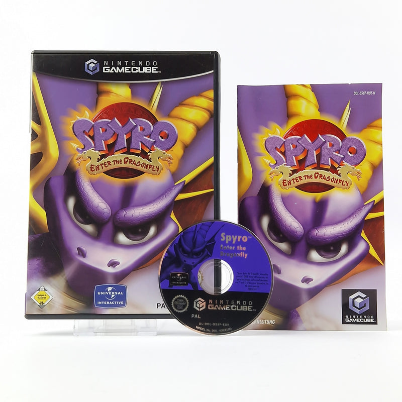 Nintendo Gamecube Game: Spyro Enter The Dragonfly - OVP Instructions PAL | Disc