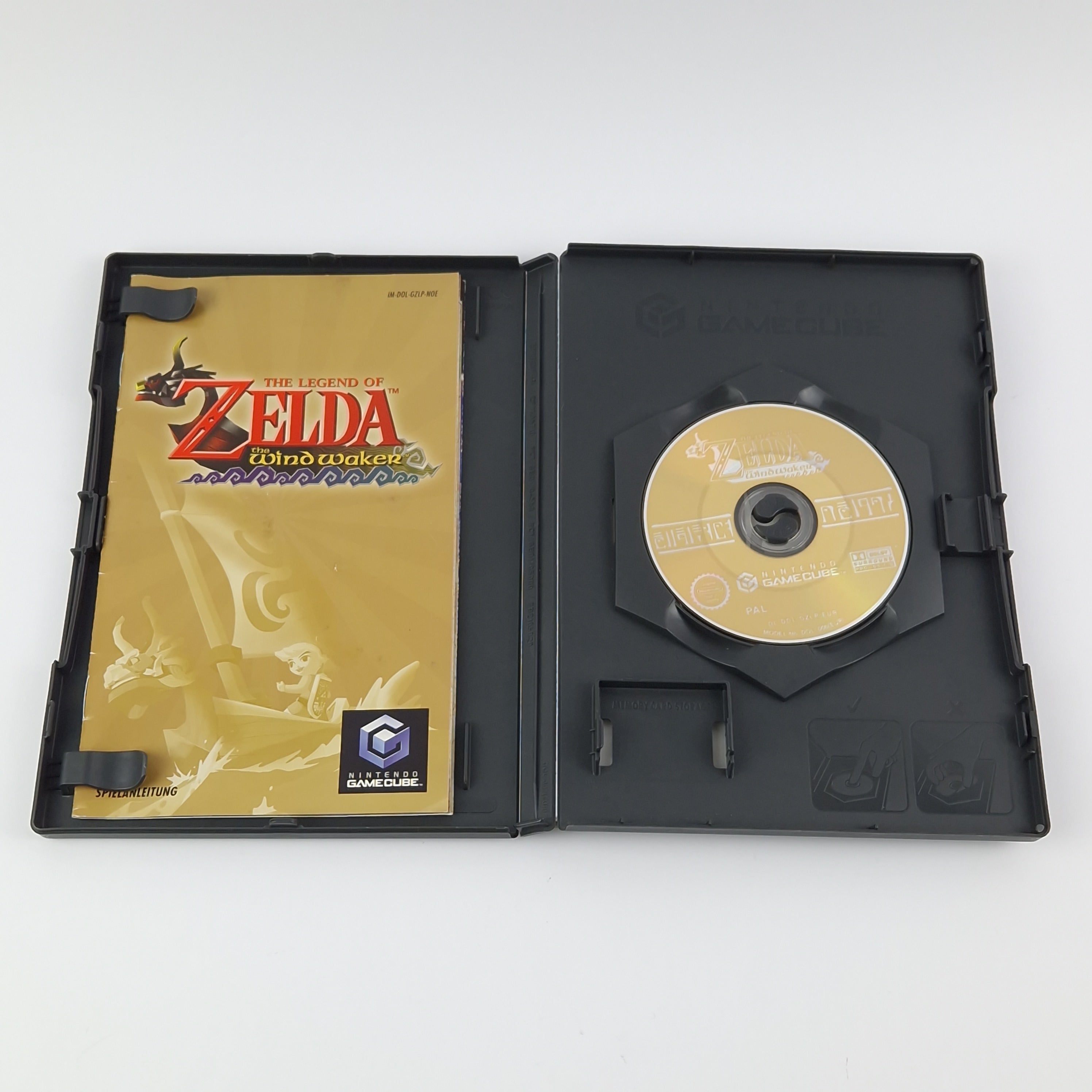 Nintendo Gamecube Spiel : The Legend of Zelda The Windwaker - OVP Anleitung PAL
