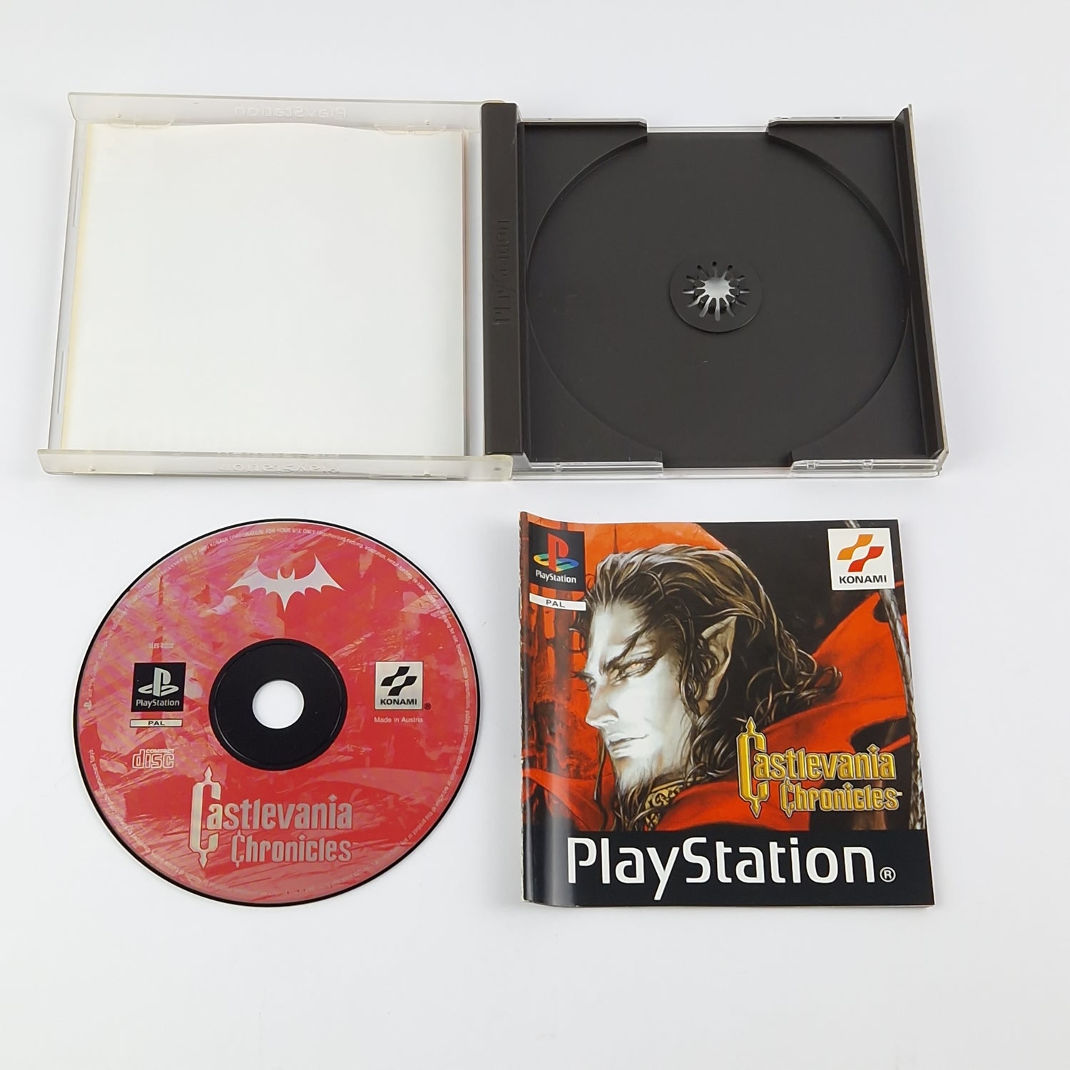 Sony Playstation 1 Spiel : Castlevania Chronicles - OVP Anleitung PAL | PS1 PSX