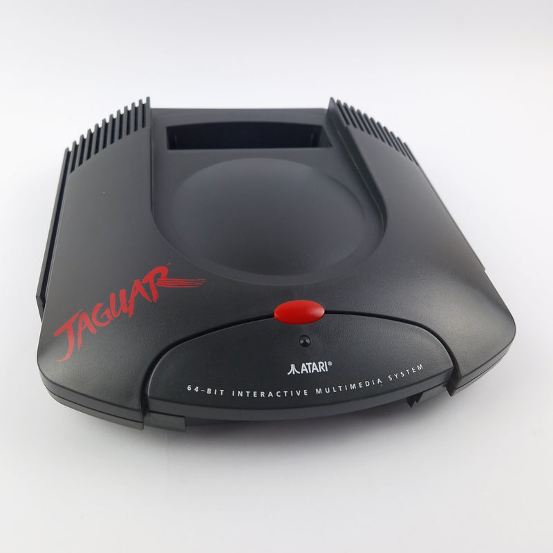 Atari Jaguar Konsole mit 1 Controller,  Anschlusskabel u 6 Spiele - Doom OVP PAL