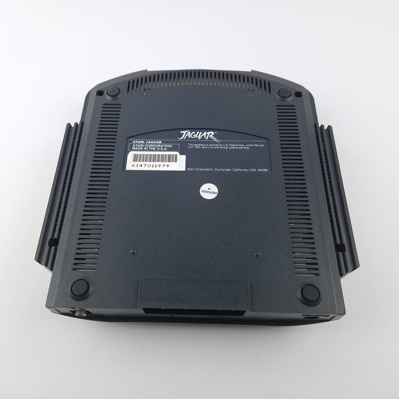 Atari Jaguar Konsole mit 1 Controller,  Anschlusskabel u 6 Spiele - Doom OVP PAL
