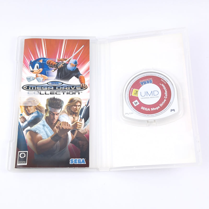 Sony Playstation Portable Game: Mega Drive Collection - OVP Instructions PSP PAL