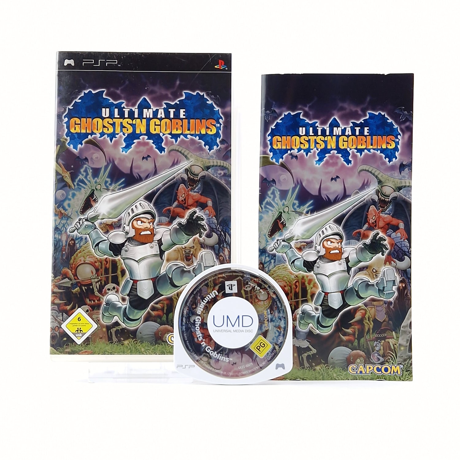 Sony Playstation Portable Game: Ultimate Ghosts´n Goblins - OVP PAL PSP