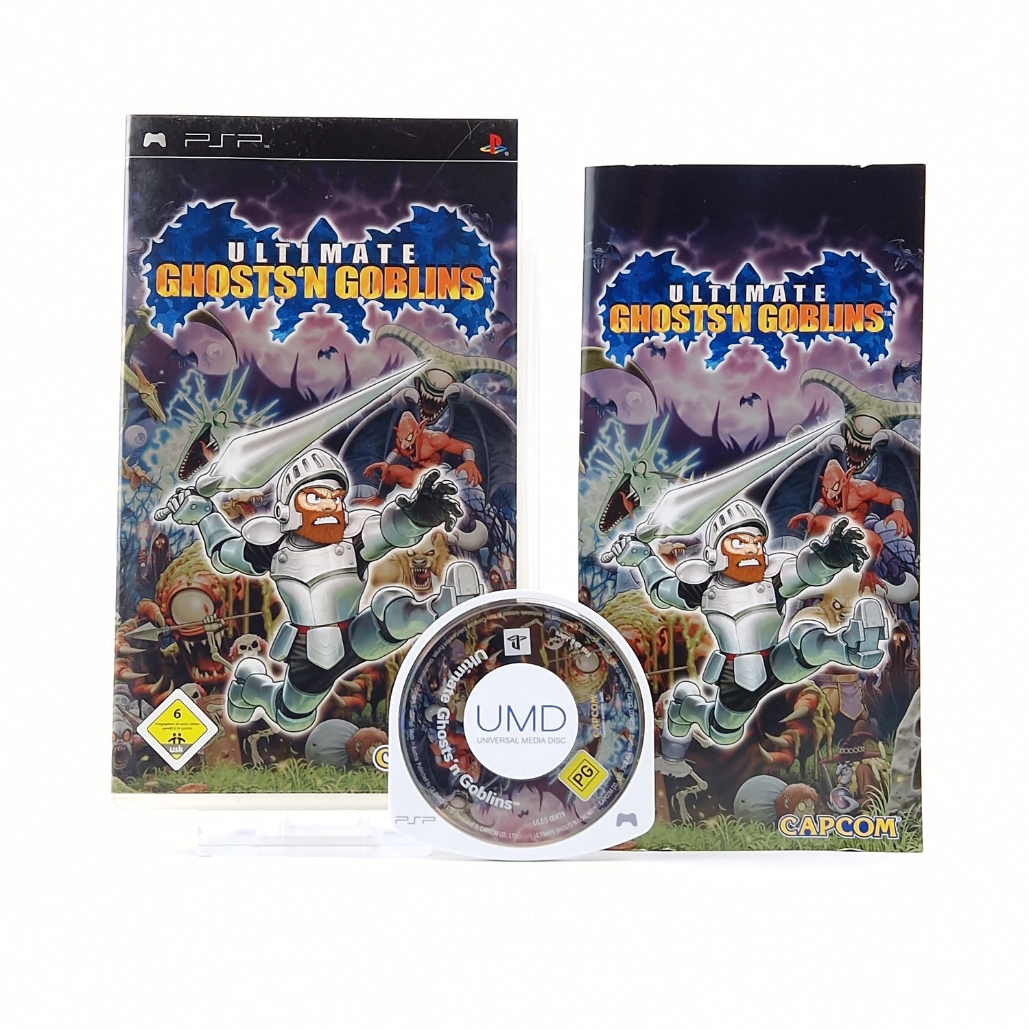 Sony Playstation Portable Spiel : Ultimate Ghosts´n Goblins  - OVP PAL PSP