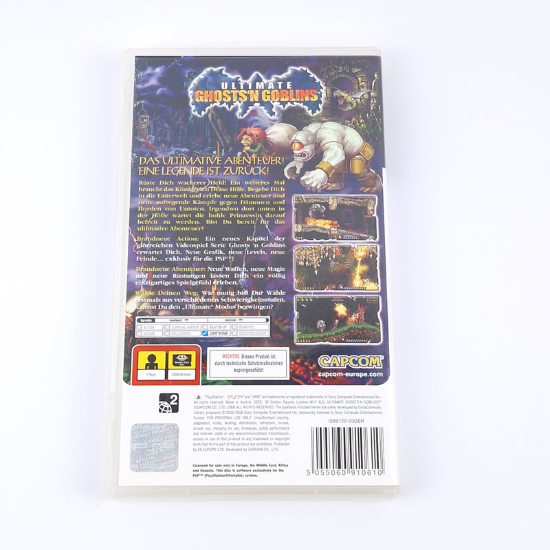 Sony Playstation Portable Game: Ultimate Ghosts´n Goblins - OVP PAL PSP