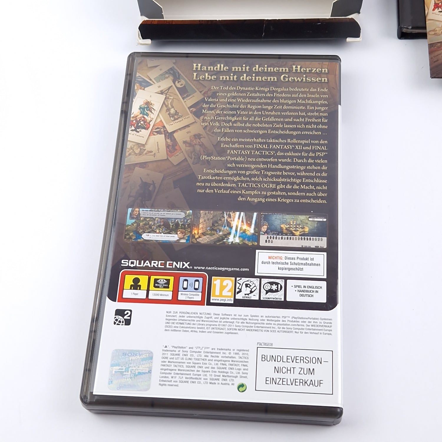 Sony Playstation Portable Game Tactics Ogre Let us Cling Together Premium PSP