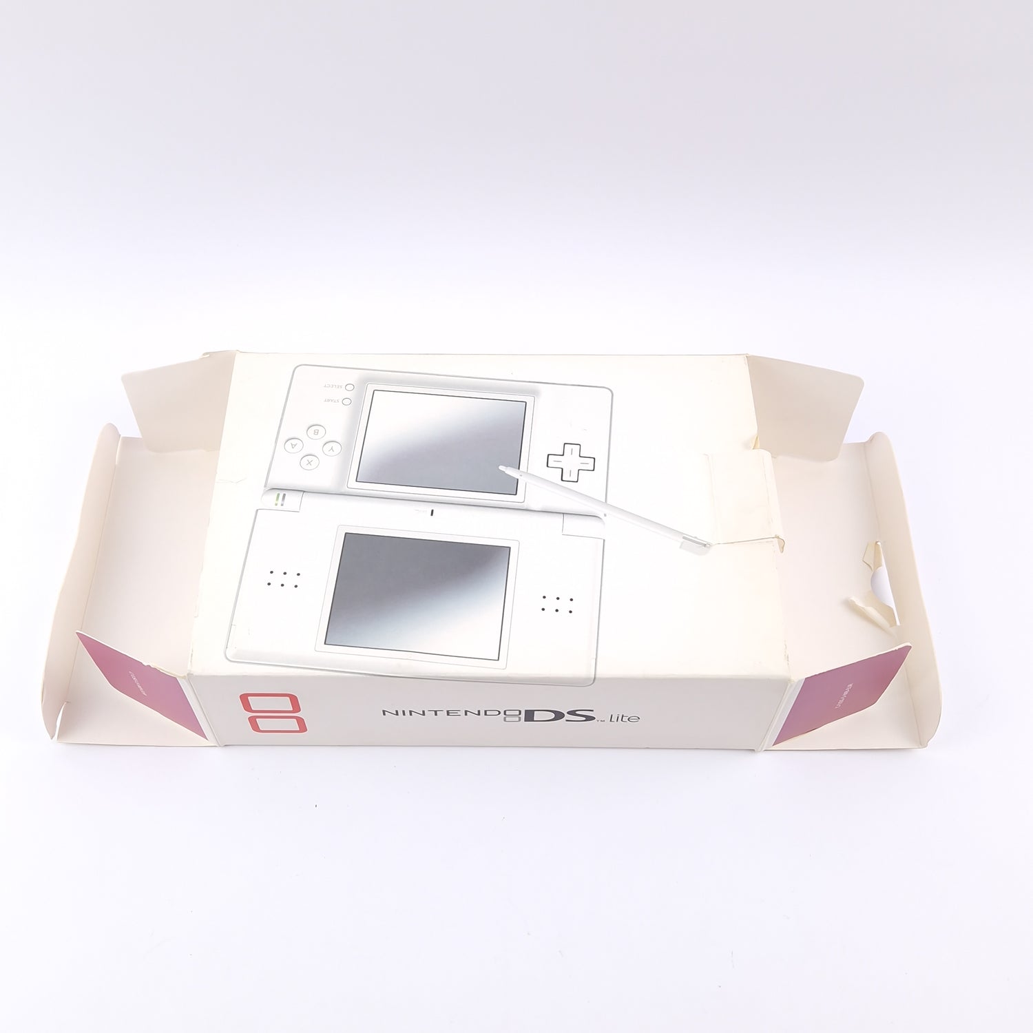 Nintendo DS Lite Konsole : Weiss in OVP ohne Ladekabel - PAL Console