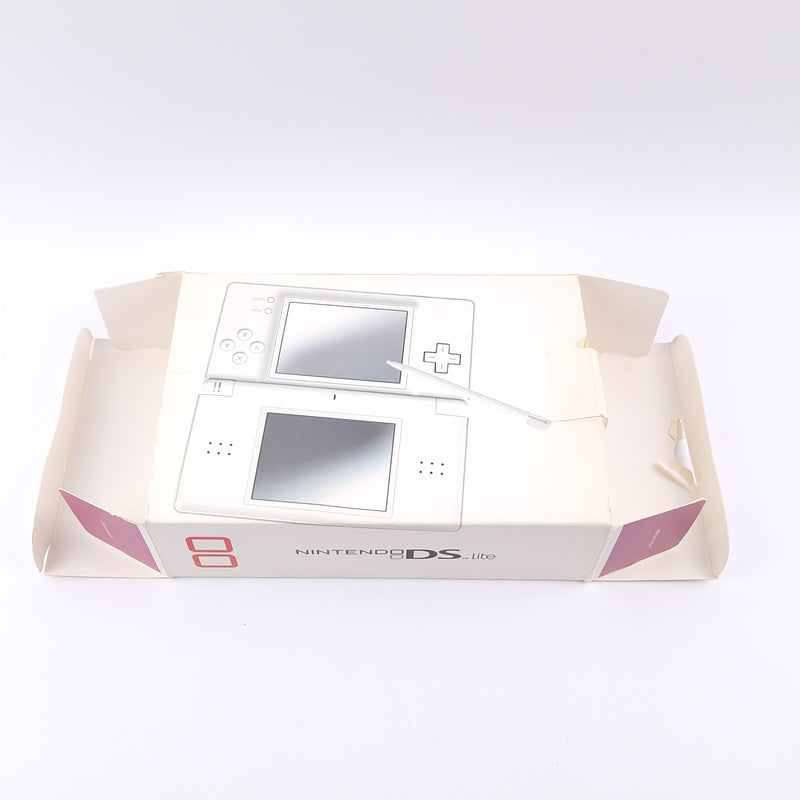 Nintendo DS Lite Konsole : Weiss in OVP ohne Ladekabel - PAL Console