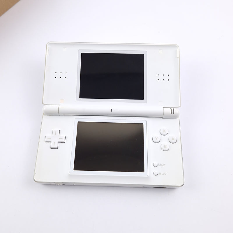 Nintendo DS Lite Console: White in original packaging without charging cable - PAL Console