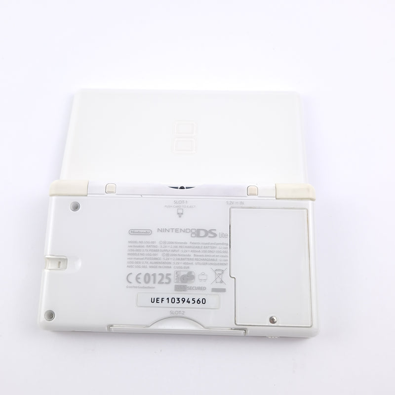 Nintendo DS Lite Konsole : Weiss in OVP ohne Ladekabel - PAL Console