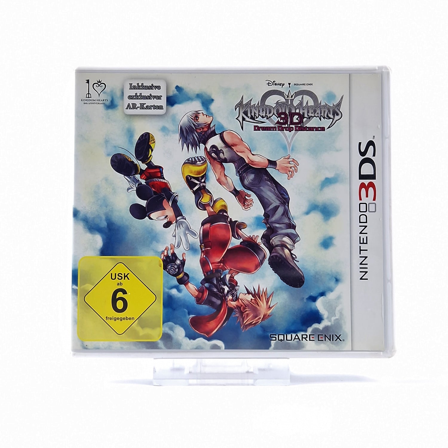 Nintendo 3DS Spiel : Kingdom Hearts 3D Dream Drop Distance - OVP Anleitung PAL