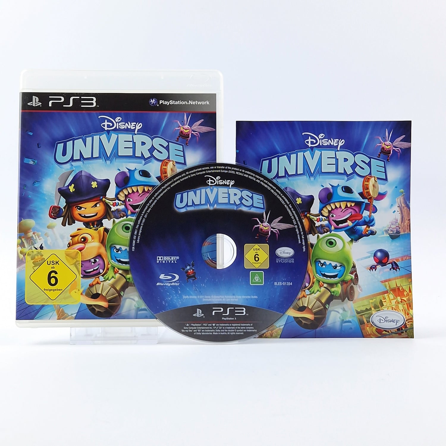 Sony Playstation 3 Game: Disney Universe - OVP Instructions PAL | PS3