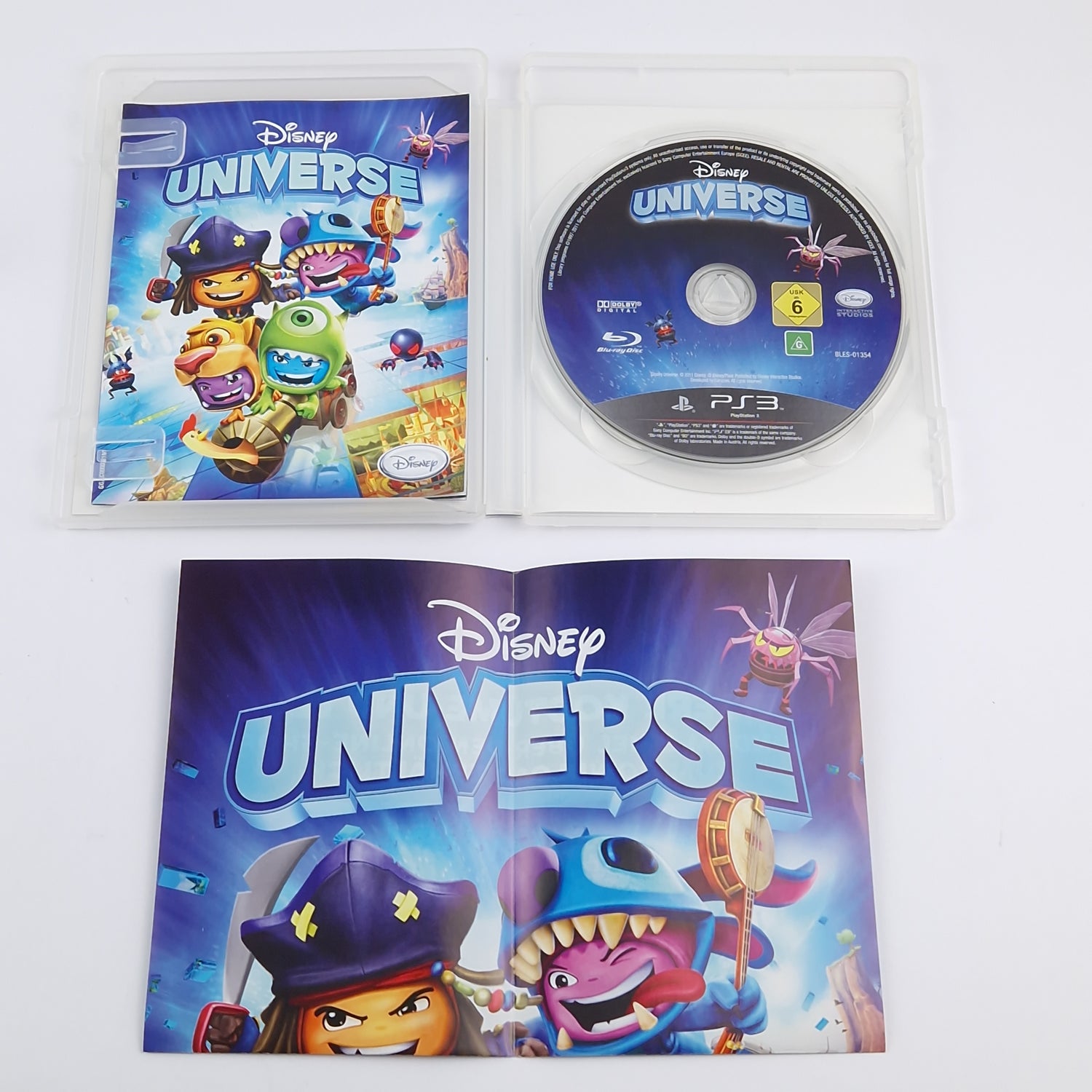 Sony Playstation 3 Game: Disney Universe - OVP Instructions PAL | PS3