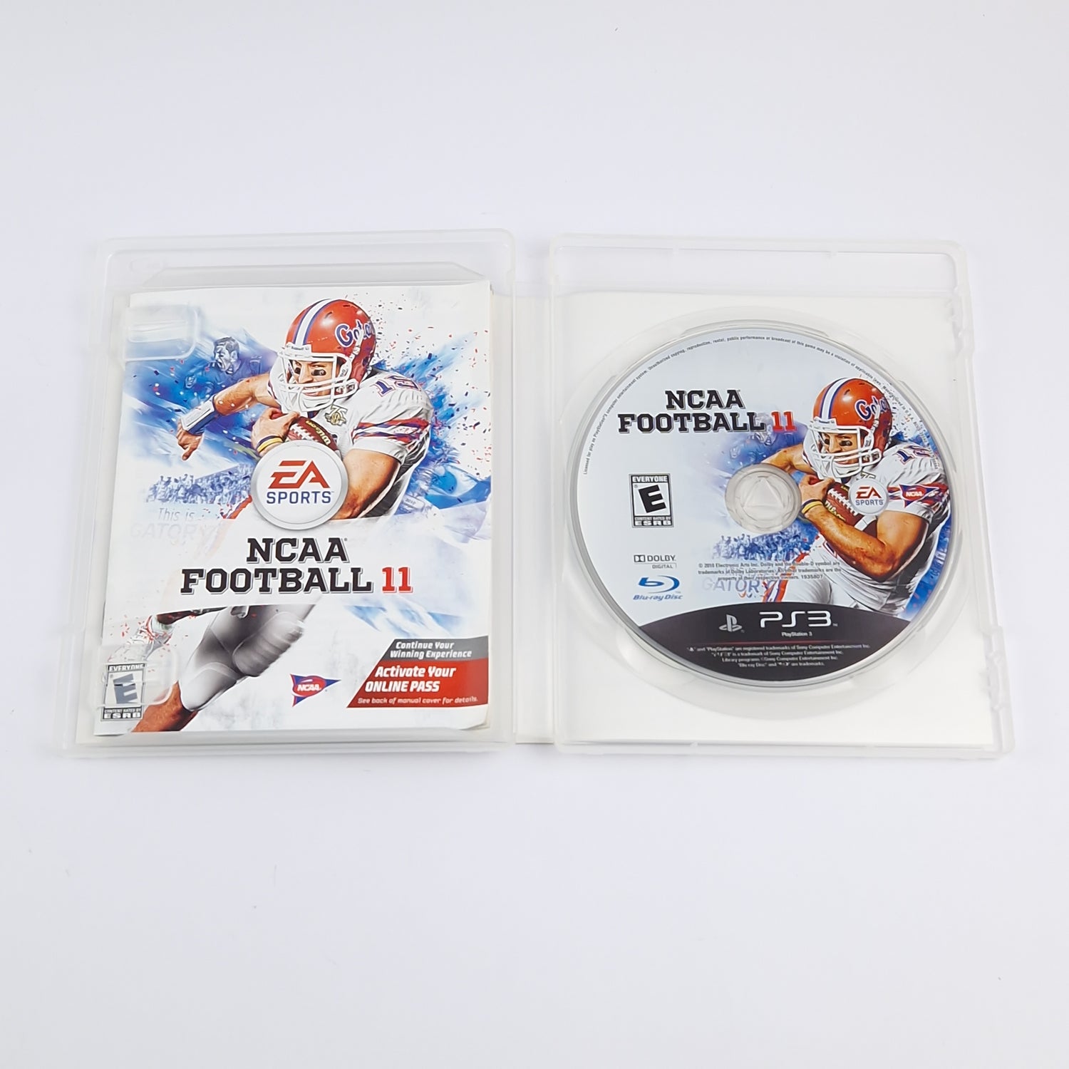 Sony Playstation 3 Spiel : NCAA Football 11 - OVP Anleitung USA | PS3