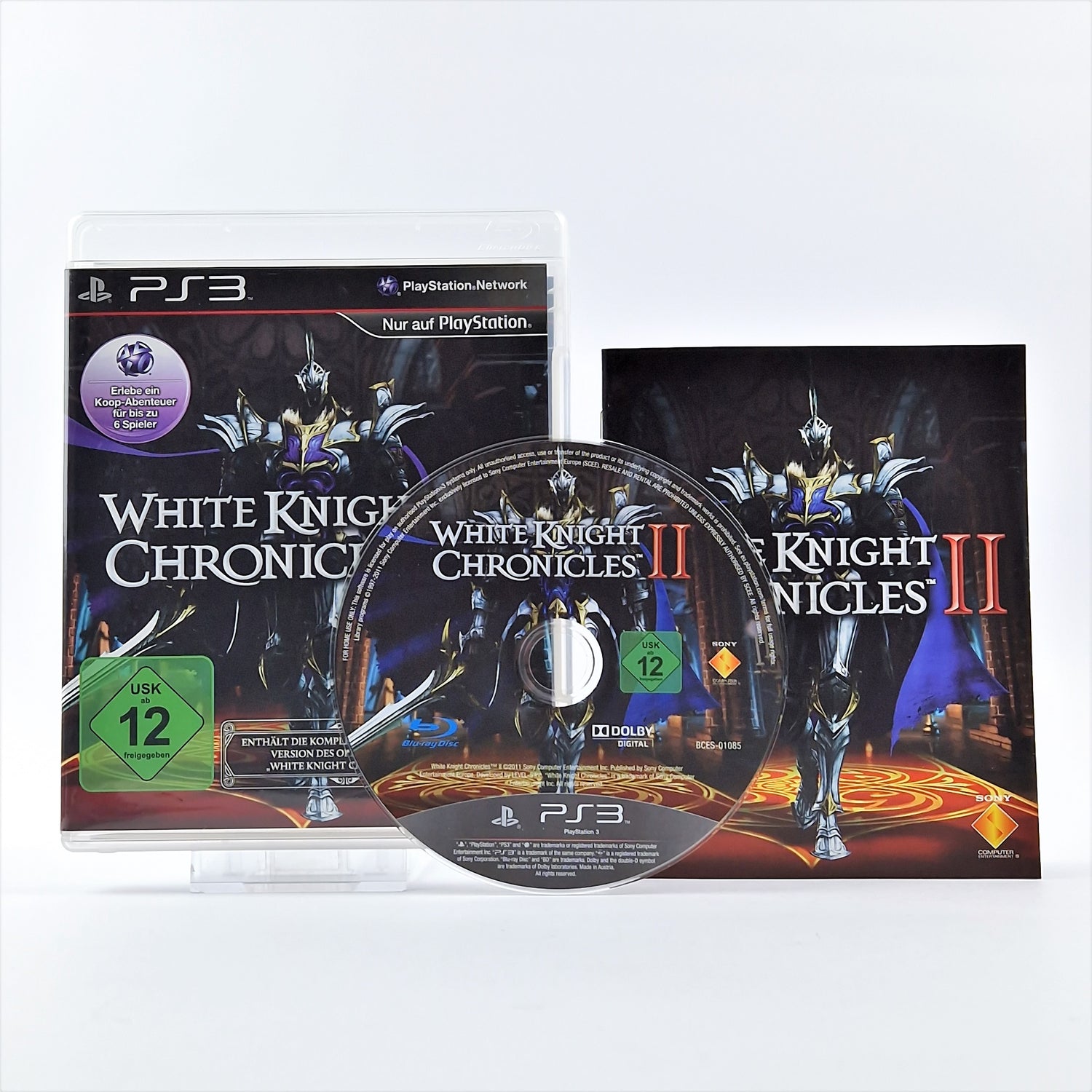 Sony Playstation 3 Spiel : White Knight Chronicles II 2 - OVP Anleitung PAL PS3