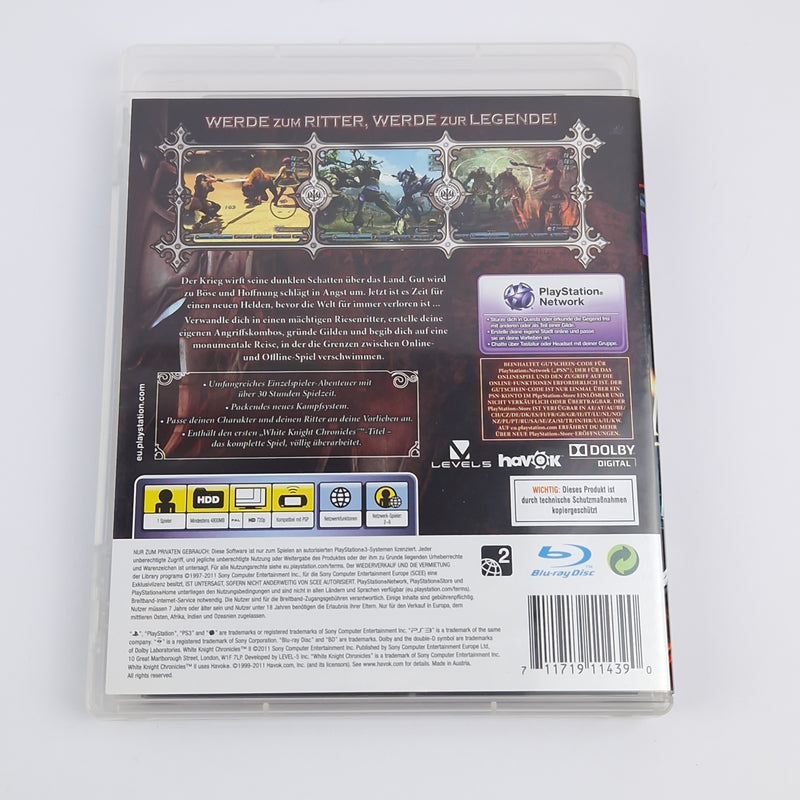 Sony Playstation 3 game: White Knight Chronicles II 2 - OVP manual PAL PS3