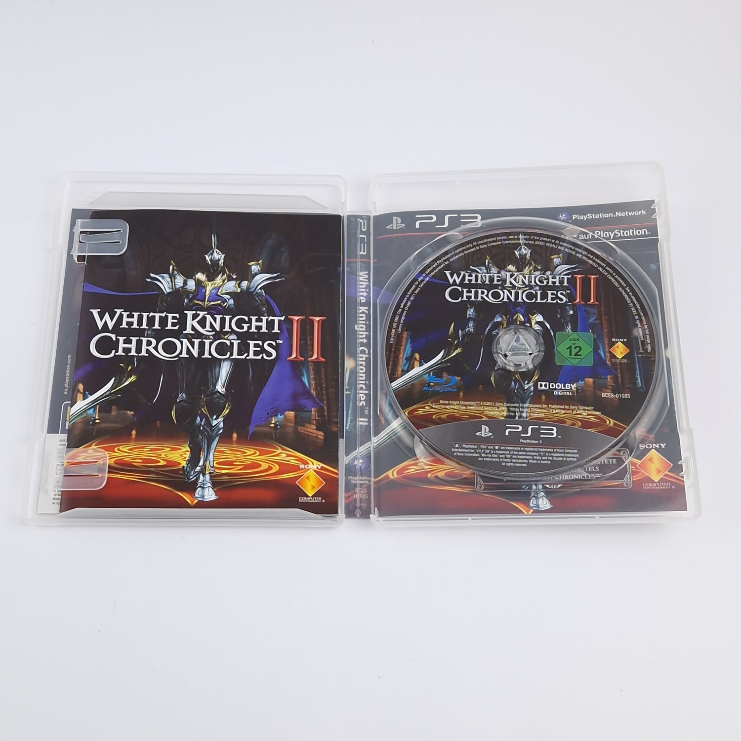 Sony Playstation 3 game: White Knight Chronicles II 2 - OVP manual PAL PS3