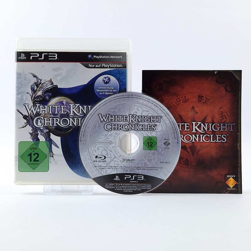 Sony Playstation 3 game: White Knight Chronicles - OVP manual PAL PS3