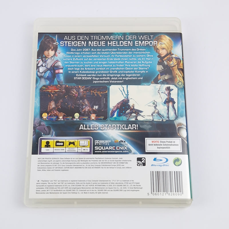 Sony Playstation 3 Game: Star Ocean The Last Hope - OVP Instructions PAL PS3