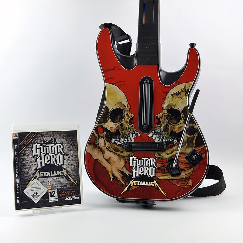 Sony Playstation 3 Spiel : Guitar Hero Metallica + Gitarre - OVP PAL PS3