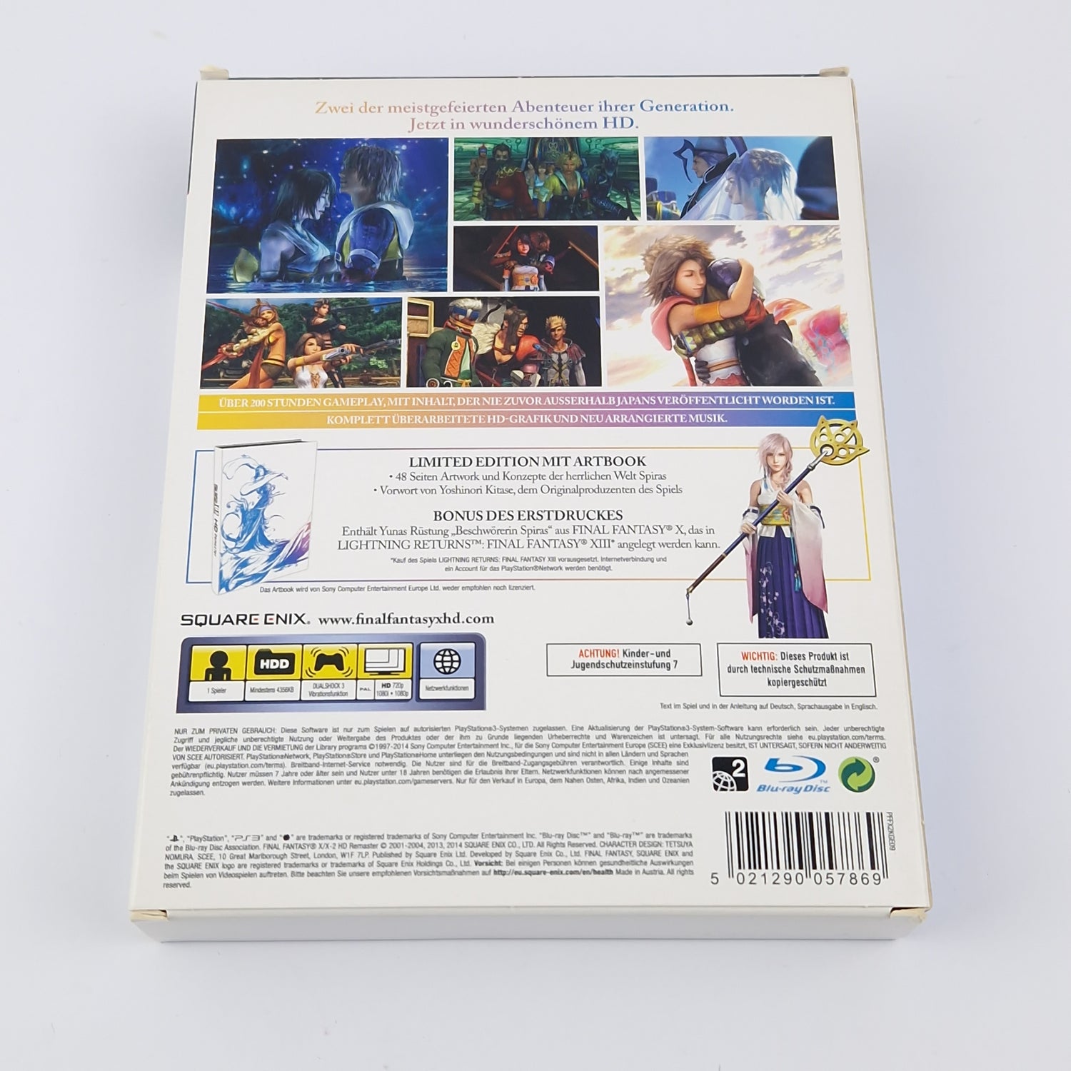 Sony Playstation 3 Game: Final Fantasy X | X-2 HD Remaster Limited Edition