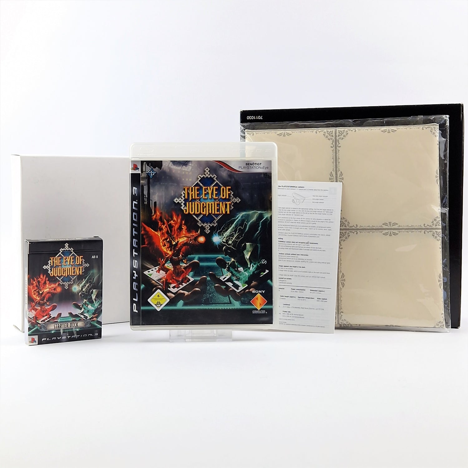 Sony Playstation 3 game: The Eye of Judgment - OVP manual PAL PS3