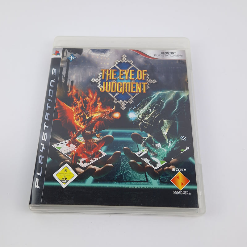 Sony Playstation 3 game: The Eye of Judgment - OVP manual PAL PS3