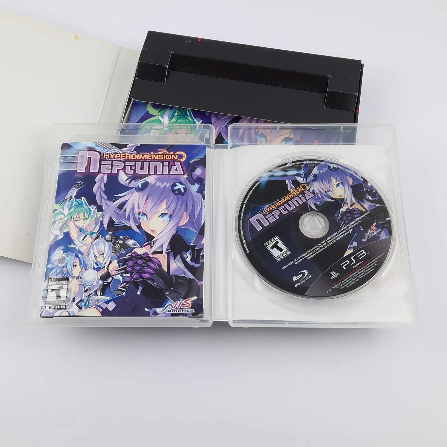 Sony Playstation 3 Spiel : Hyperdimension Neptunia - OVP Anleitung  NTSC USA PS3