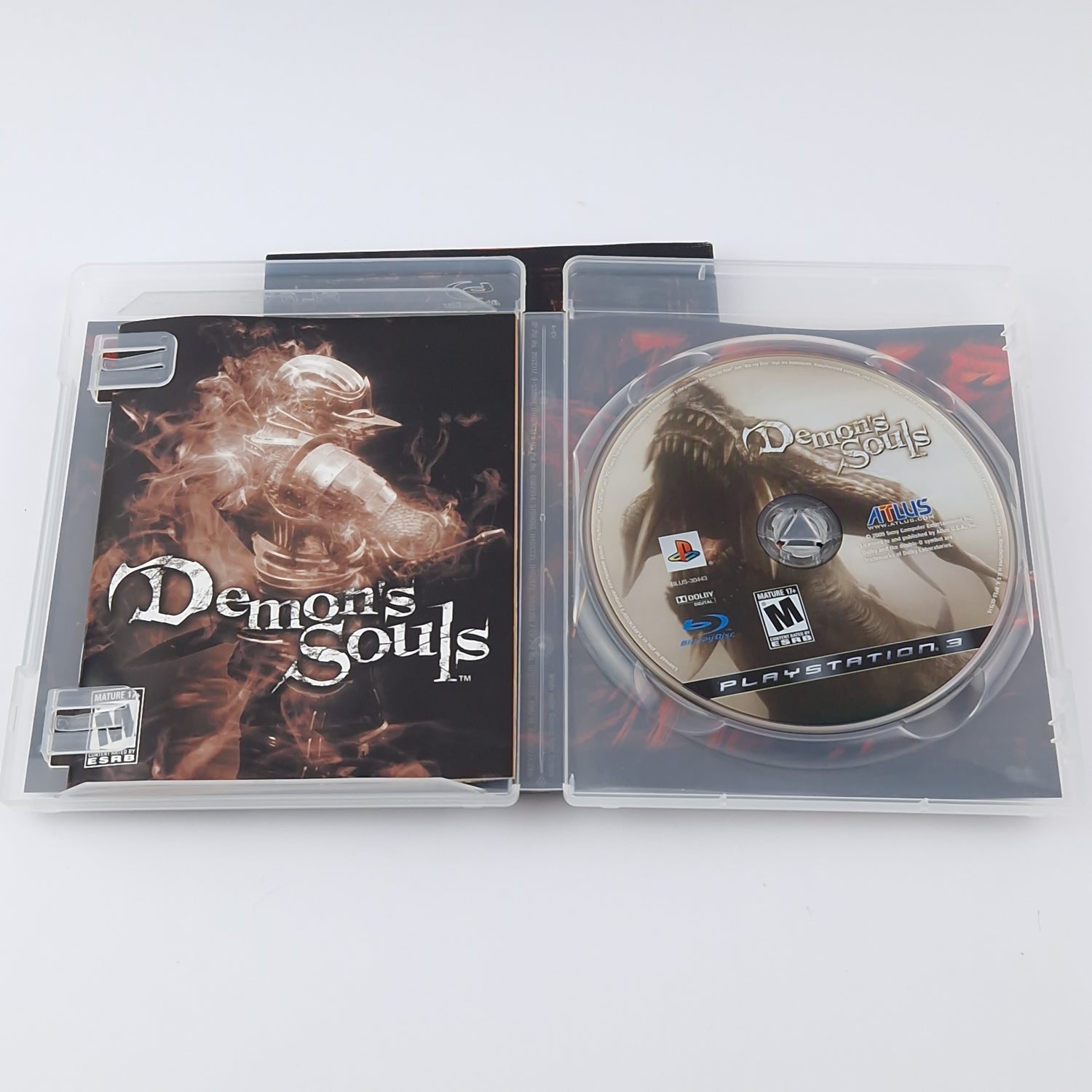 Sony Playstation 3 Spiel : Demon´s Souls Deluxe Edition - OVP Anleitung USA PS3