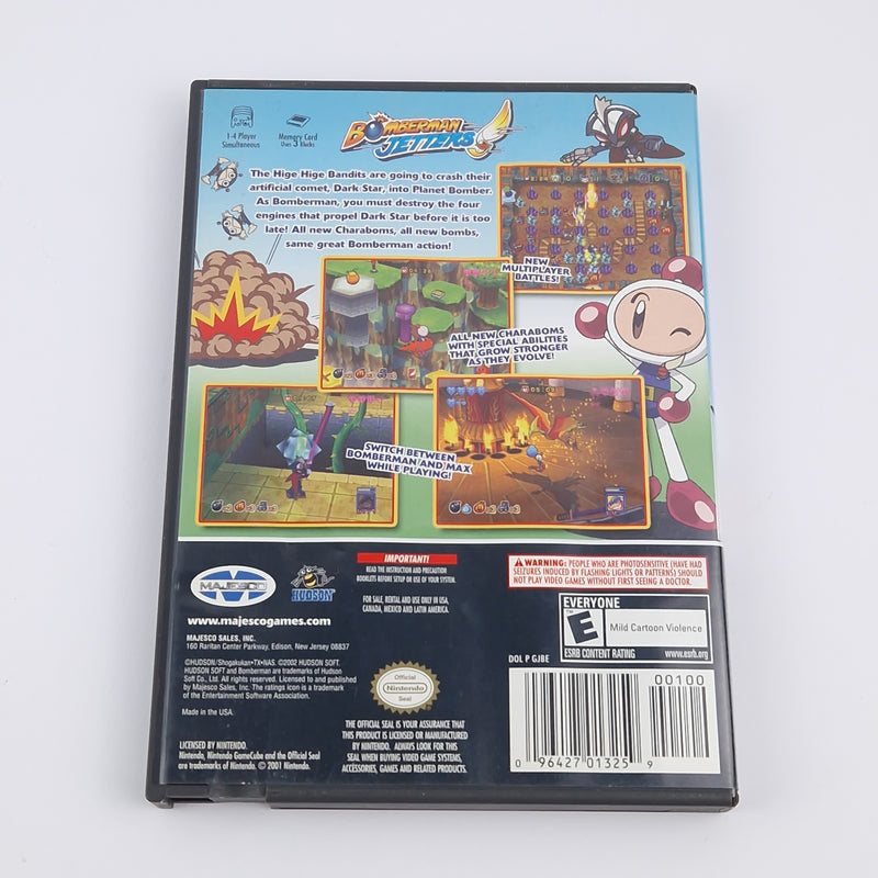 Nintendo Gamecube Spiel : Bomberman Jetters - OVP Anleitung | NTSC-U/C USA