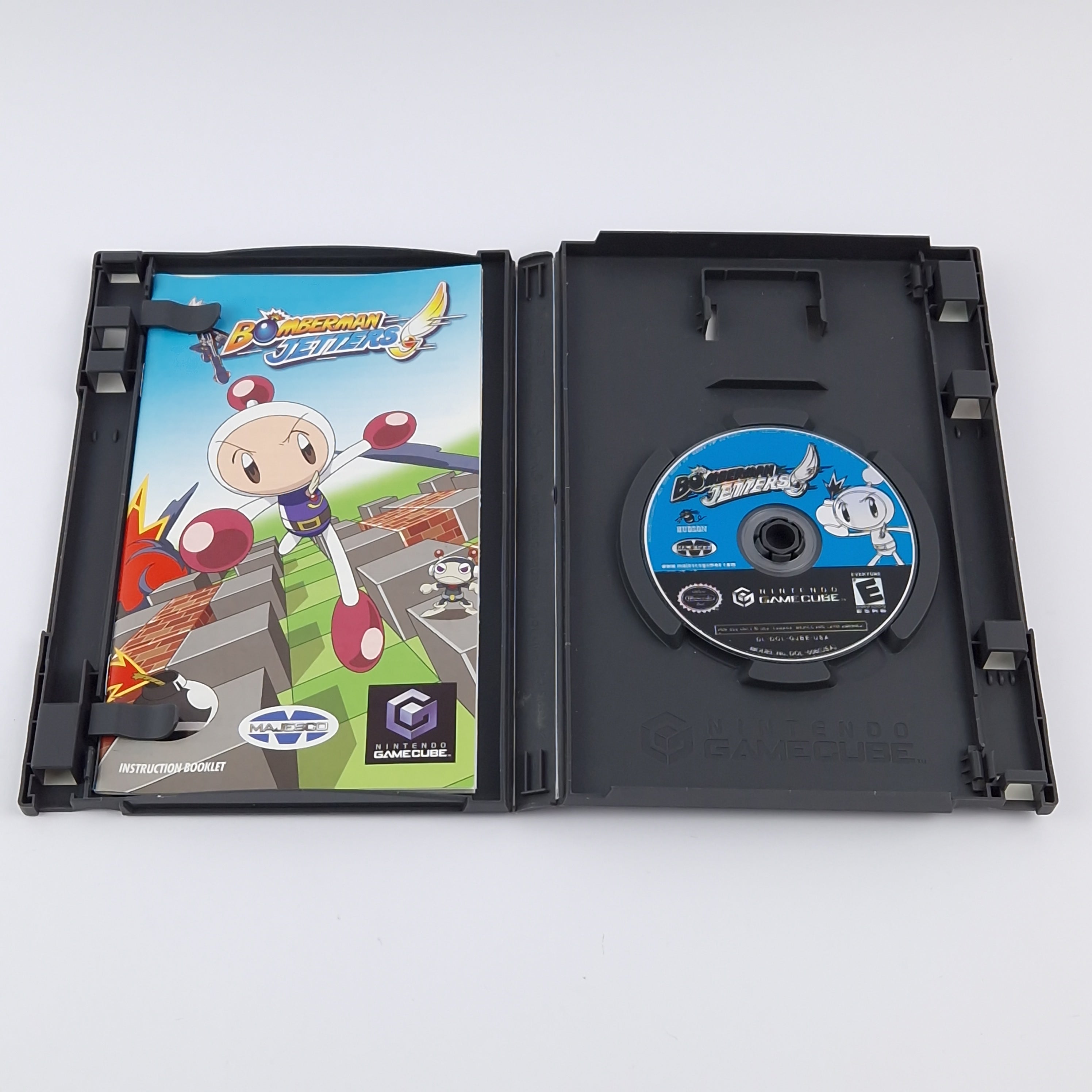 Nintendo Gamecube Spiel : Bomberman Jetters - OVP Anleitung | NTSC-U/C USA