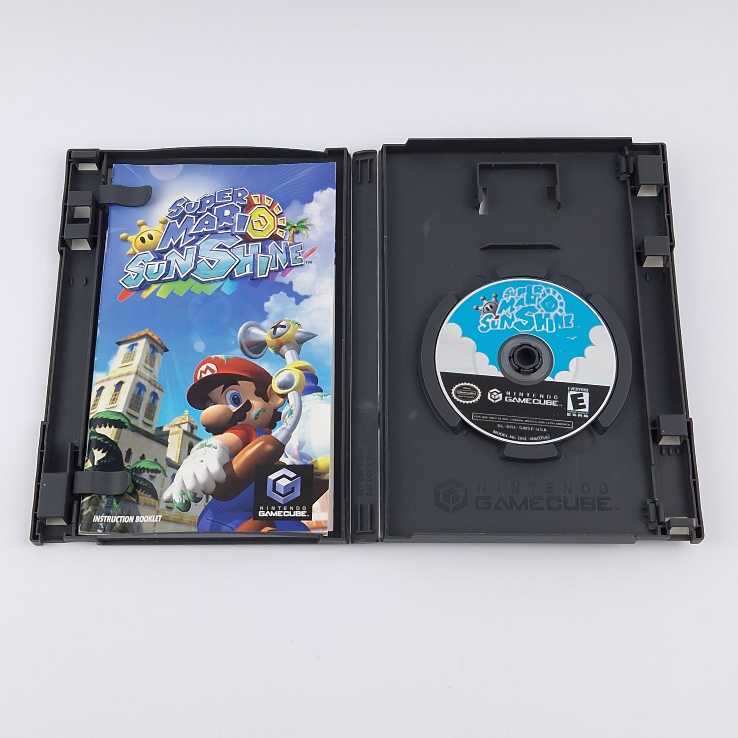 Nintendo Gamecube Spiel : Super Mario Sunshine - OVP Anleitung | NTSC-U/C USA