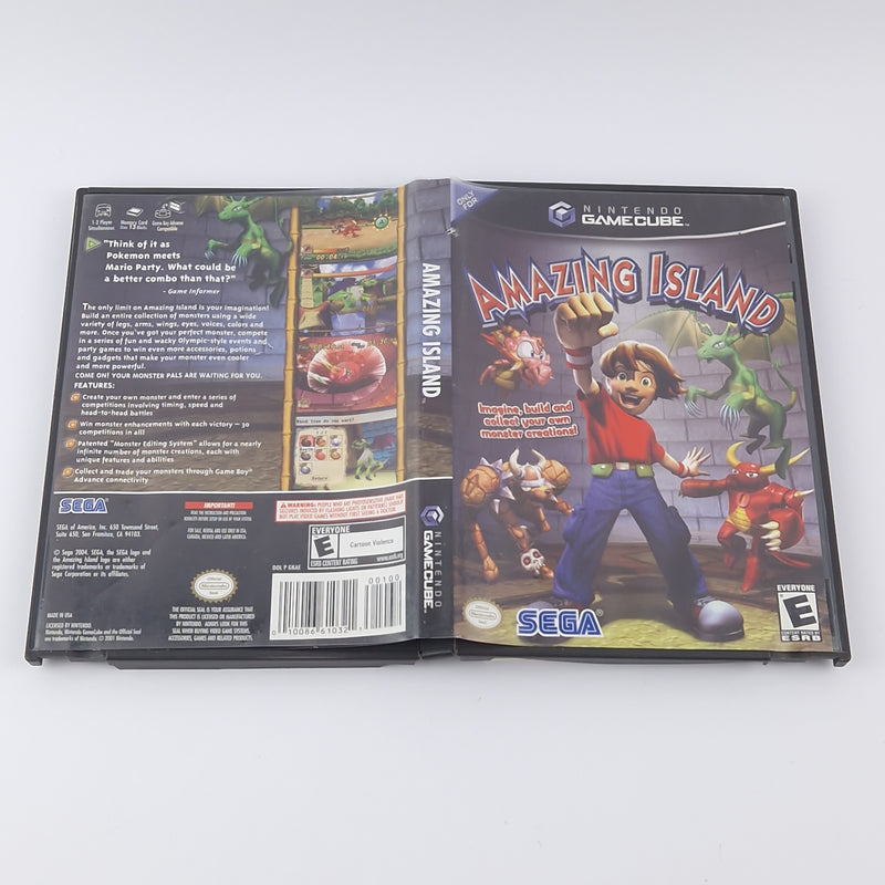 Nintendo Gamecube Spiel : Amazing Island - NTSC-U/C USA Game Manual OVP