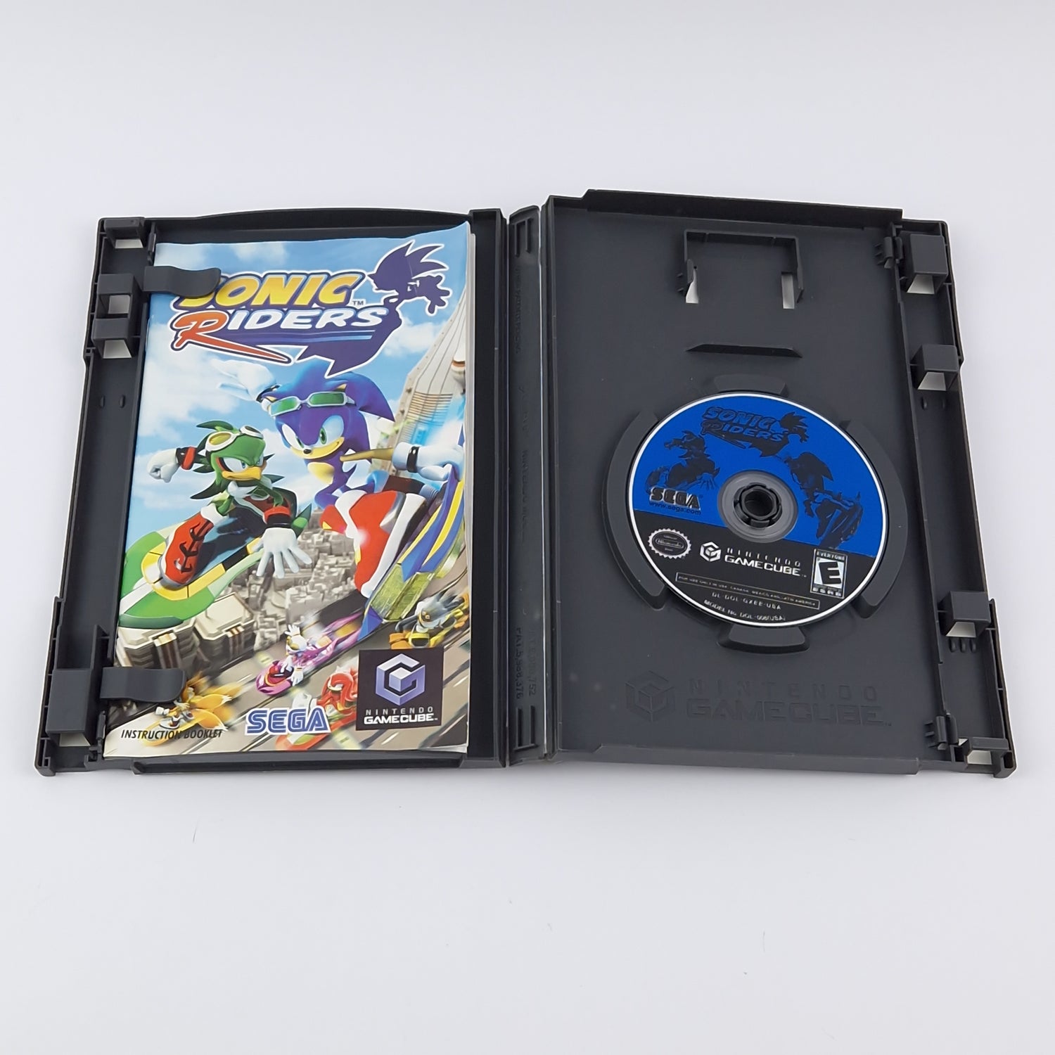 Nintendo Gamecube Spiel : Sonic Riders - NTSC-U/C USA Game Manual OVP
