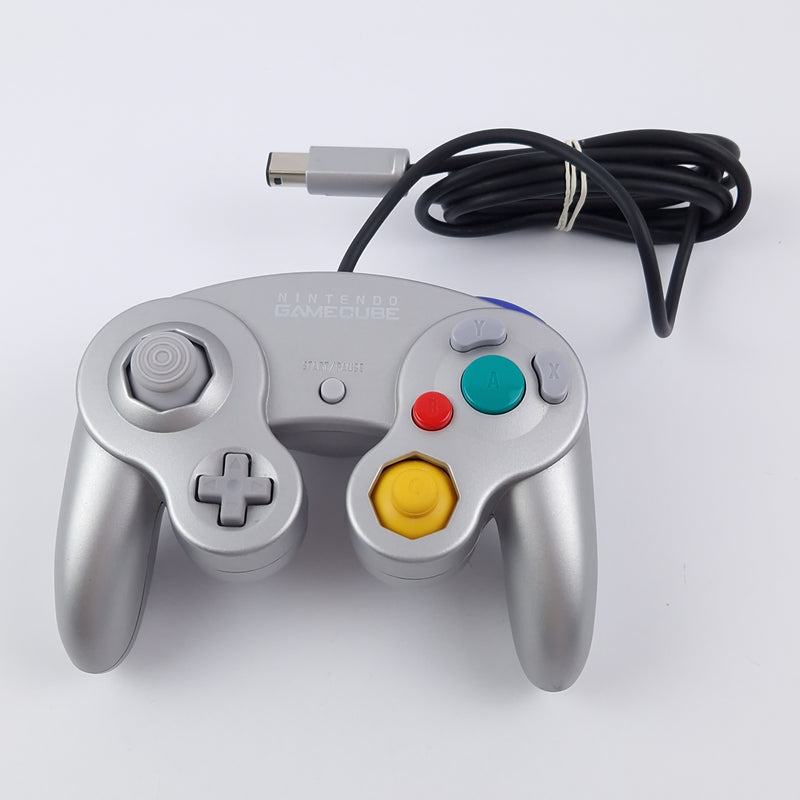 Nintendo Gamecube Konsole : Silber Silver mit Zubehör u. Mario Kart Double Dash!
