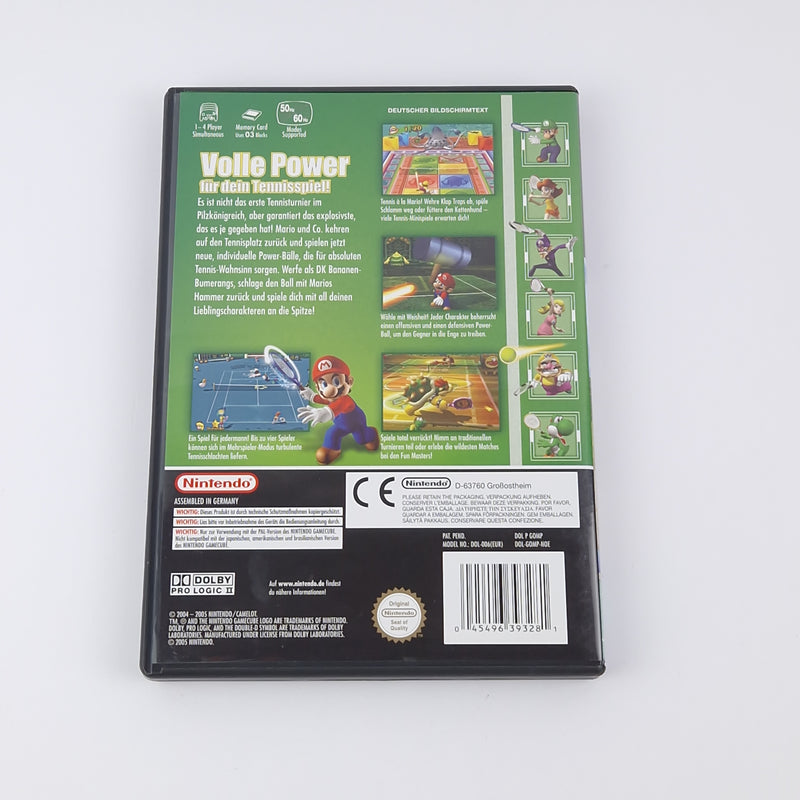 Nintendo Gamecube game: Mario Power Tennis + Big Ben controller and memory card