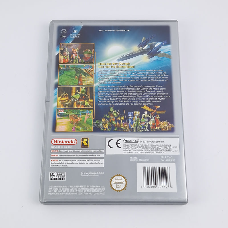 Nintendo Gamecube Spiel : Starfox Adventures - Players Choice OVP Anleitung PAL