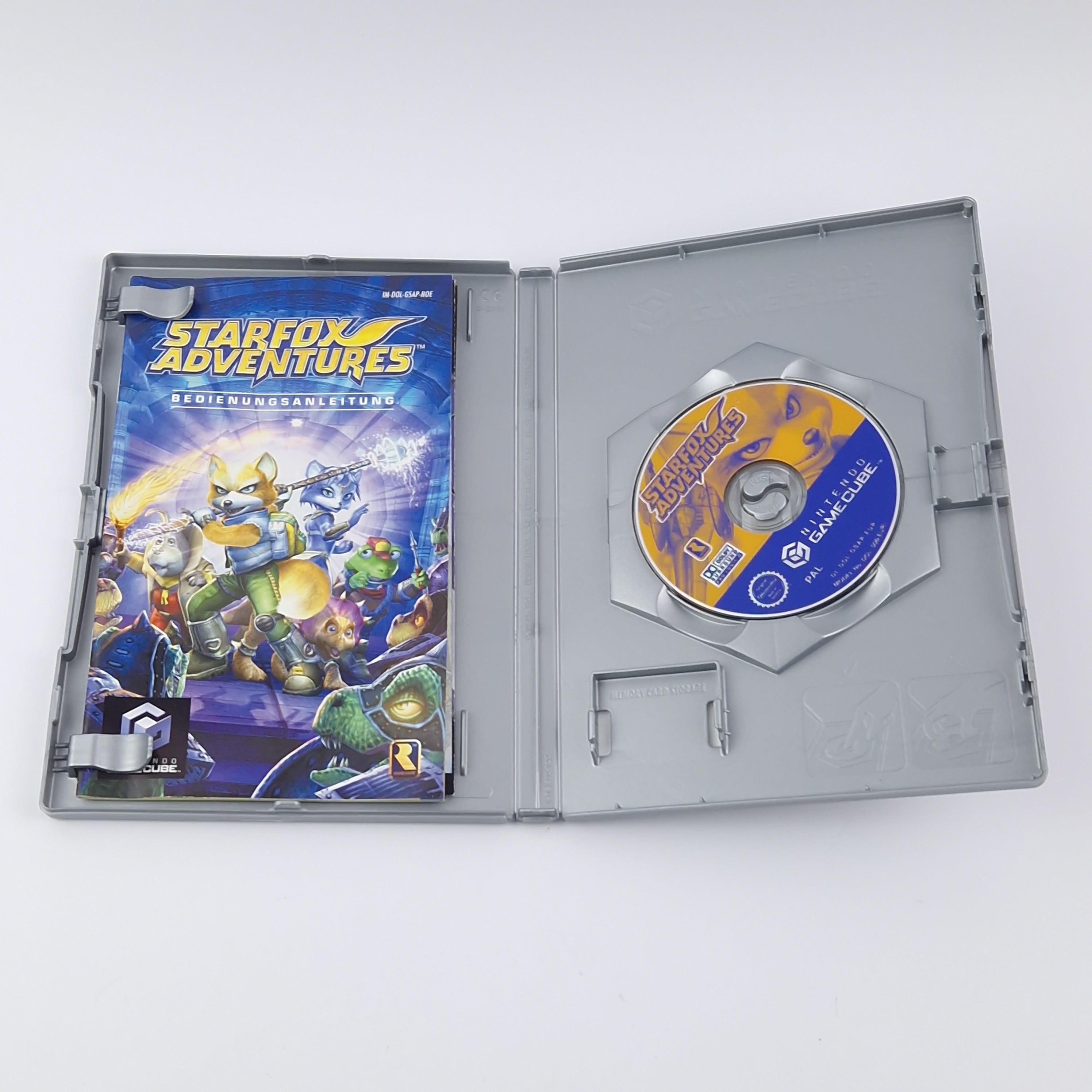 Nintendo Gamecube Spiel : Starfox Adventures - Players Choice OVP Anleitung PAL