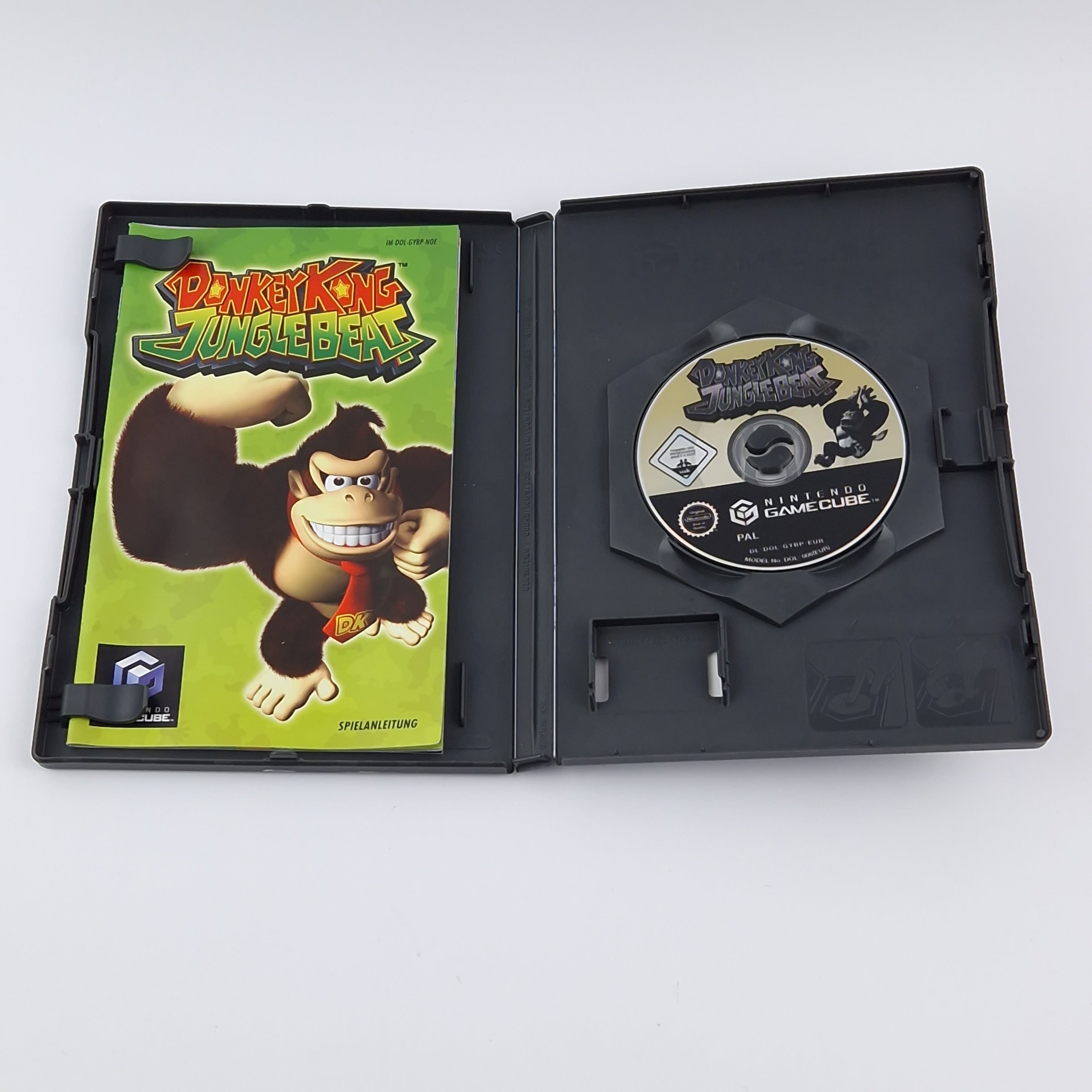 Nintendo Gamecube Spiel : Donkey Kong Jungle Beat - OVP Anleitung PAL